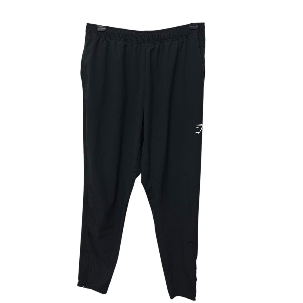 GYMSHARK Women's Sport Trousers Size M Logo Sweatpant‎ Drawstring Workout Style